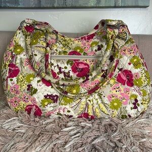 Vera Bradley “Make me Blush” Large Shoulder Hobo Bag